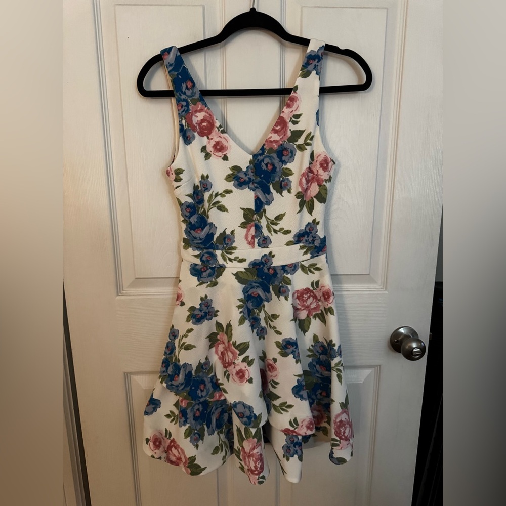 B Darlin Elegant White Dress
